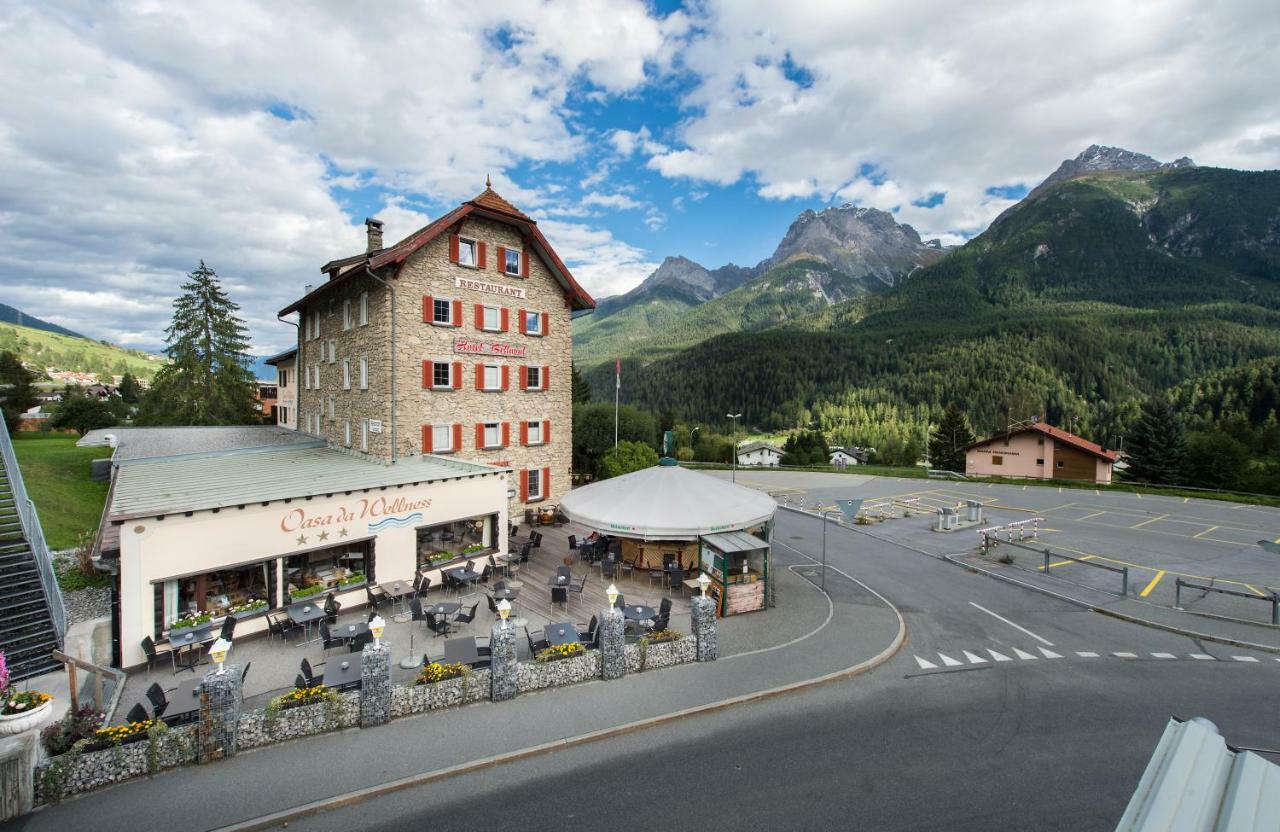 Hotel Bellaval Scuol Exterior photo